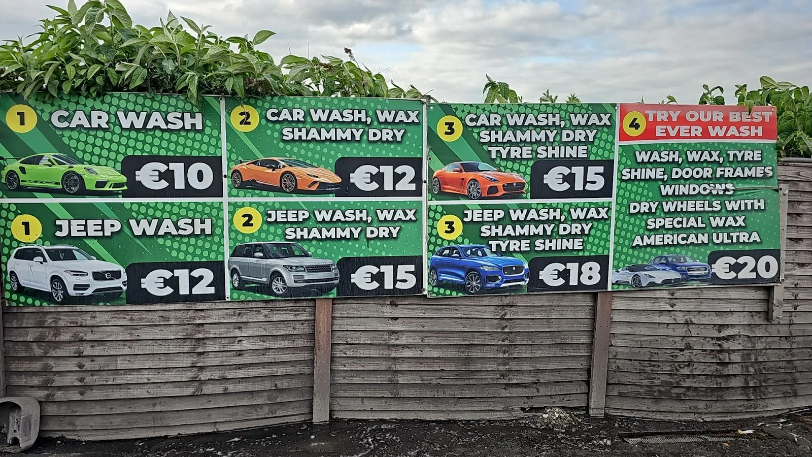 Attended Sponge Car Wash, car wash in Crumlin, Dublin