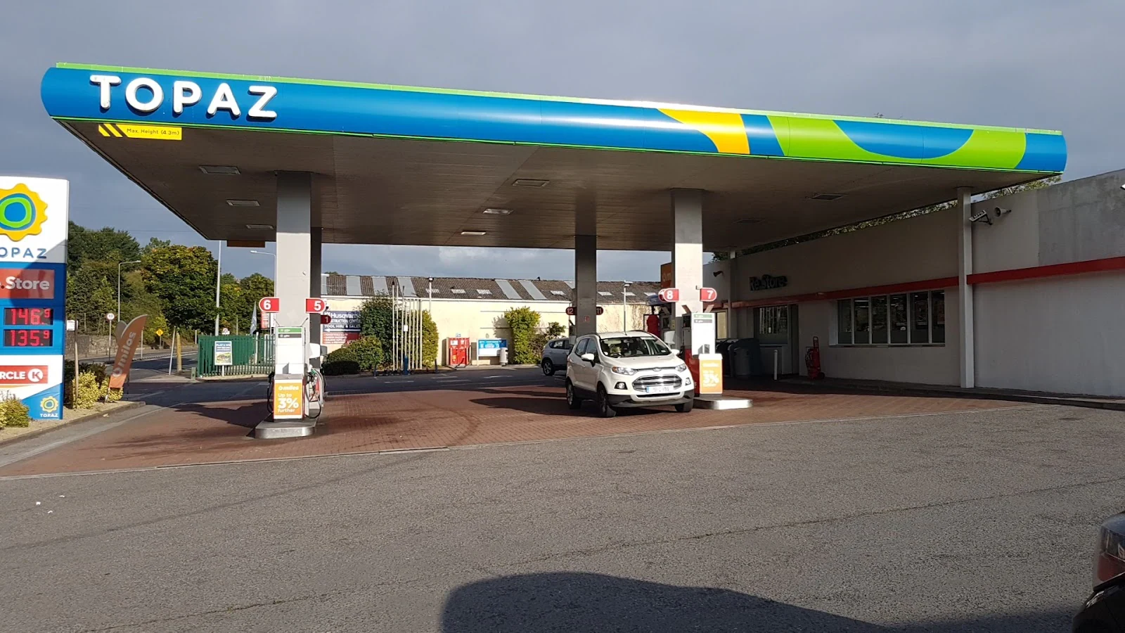 Circle K Polefield, car wash in Cork