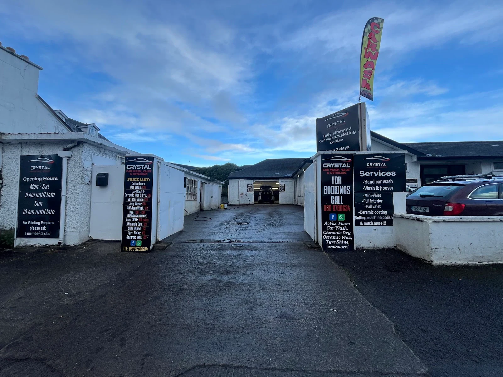 DMC Wash Car | Westport, car wash in Westport, Mayo