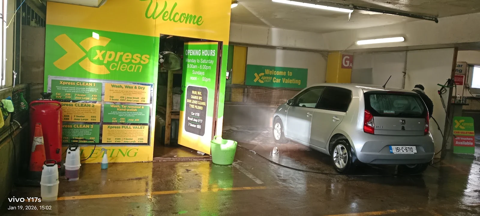 Express Clean Car Valeting, car wash in Tower, Cork