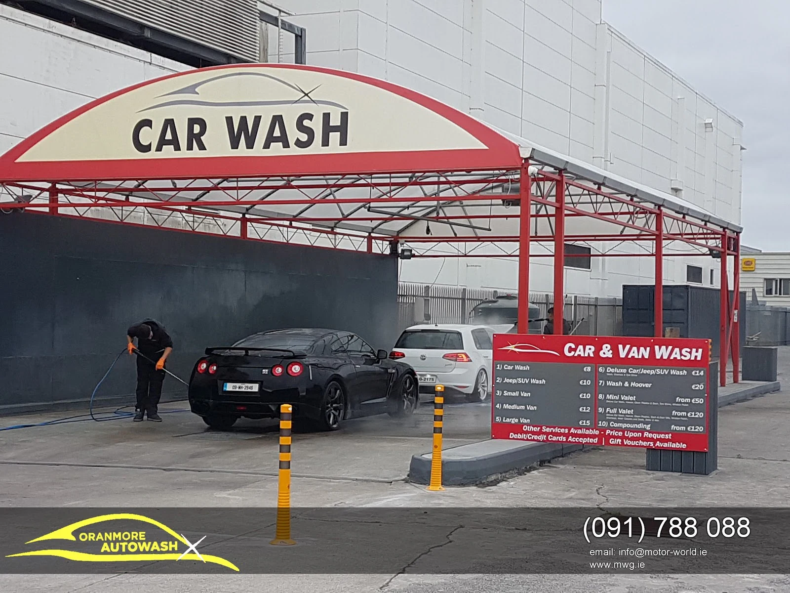 Oranmore Autowash, car wash in Oranmore, Galway