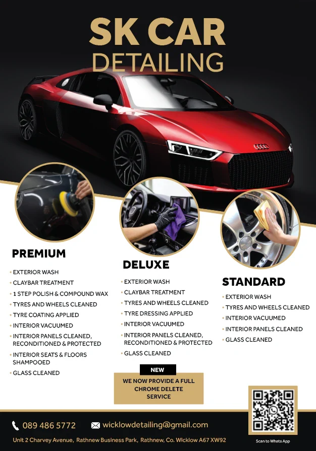SK Detailing, detailing in Rathnew, Wicklow