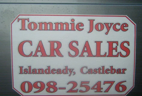 Tommie Joyce Car Sales, car wash in Castlebar, Mayo